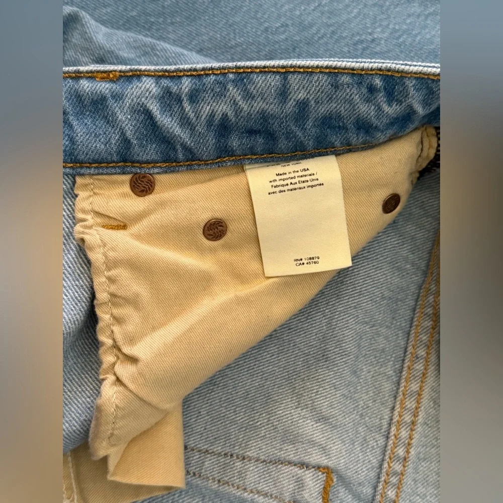 rag & bone Light Blue Straight Jeans - Picture 7 of 8